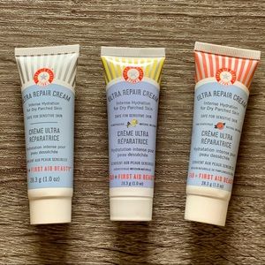 NWT Set of 3 First Aid Beauty Ultra Repair Creams